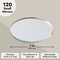 120 Pack Small Round Mirrors for Crafts, 1 Inch Glass Tile Circles
